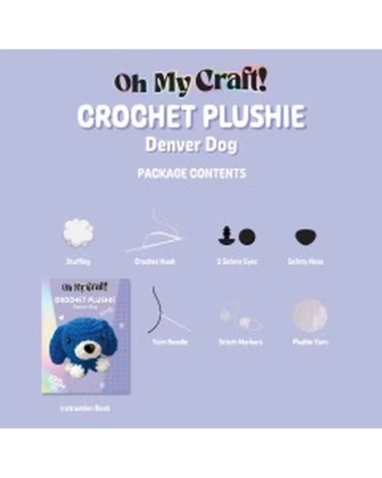 OMC! Denver Dog Crochet Plushie Kit
