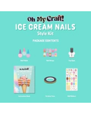 OMC! Ice Cream Glam Nail Art Kit-1