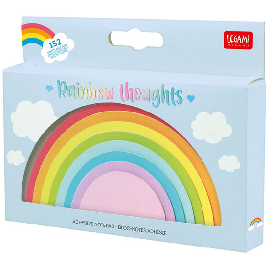 Legami - Adhesive Notepad - Rainbow
