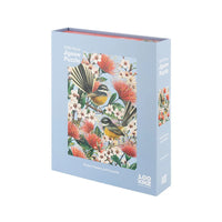 Native Flowers and Chatty Fantails 1000pc Jigsaw Puzzle