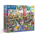 eeBoo Fairies & Tales 36-Piece Giant Puzzle