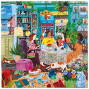 eeBoo Books & Tea By The Sea 1000-Piece Jigsaw Puzzle