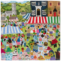 eeBoo Country Fair 1000-Piece Jigsaw Puzzle