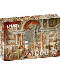 Enjoy Puzzle Paolo Panini: Views of Modern Rome 1000-Piece Jigsaw Puzzle