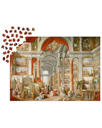 Enjoy Puzzle Paolo Panini: Views of Modern Rome 1000-Piece Jigsaw Puzzle-4