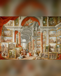 Enjoy Puzzle Paolo Panini: Views of Modern Rome 1000-Piece Jigsaw Puzzle-5