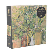 Cezanne Terracotta Pots and Flowers 1000 Piece Jigsaw Puzzle