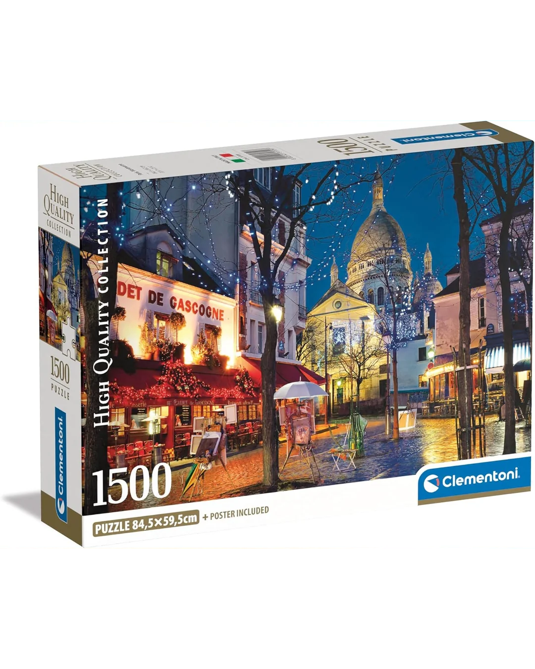 Clementoni Paris Montmartre 1500-Piece Jigsaw Puzzle