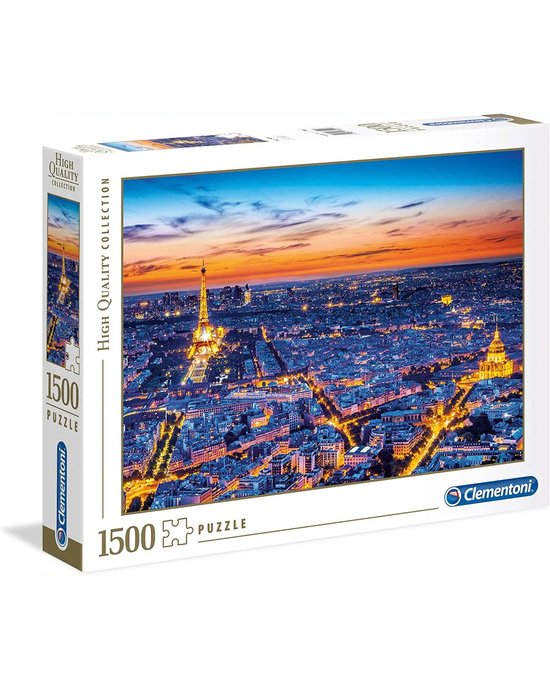 Clementoni Paris View 1500-Piece Jigsaw Puzzle