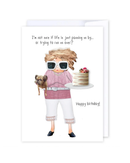 Pass us by Greeting Cards