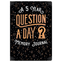 Piccadilly Question A Day - 5 Year Memory Journal