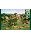 Cobble Hill Picnic by the Bridge 1000-Piece Jigsaw Puzzle-3