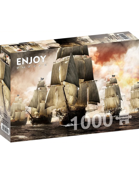 Enjoy Puzzle Pirates Victory 1000-Piece Jigsaw Puzzle