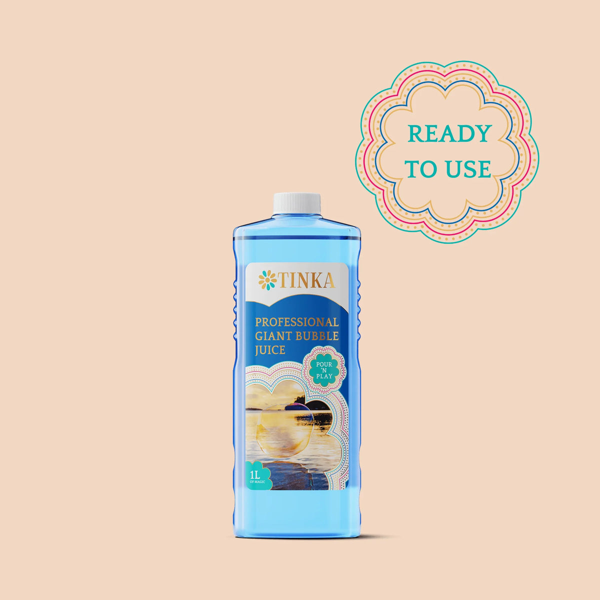 Tinka 1L Pour 'n Play Giant Bubble Mix