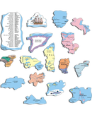 Political Map of World Puzzle Child Jigsaws