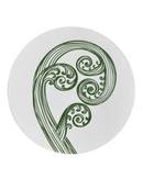 ponga-green-on-ivory-10cm-round-coaster
