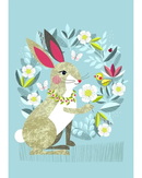 Pretty Rabbit And Piwakawaka