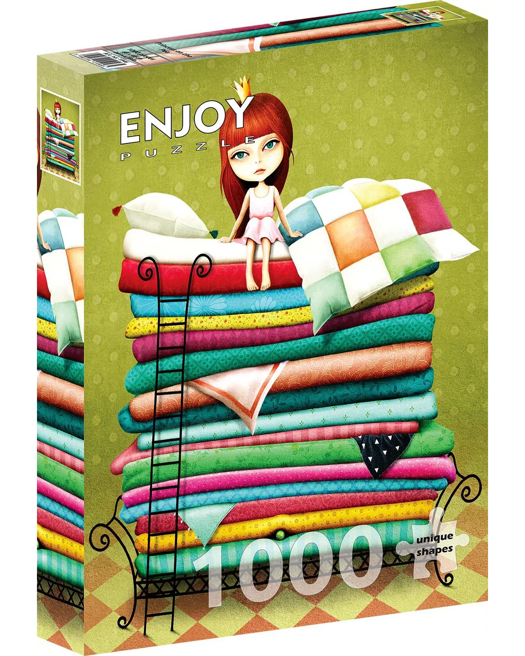 Enjoy Puzzle Princess on the Pea 1000-Piece Jigsaw Puzzle