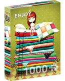 Enjoy Puzzle Princess on the Pea 1000-Piece Jigsaw Puzzle