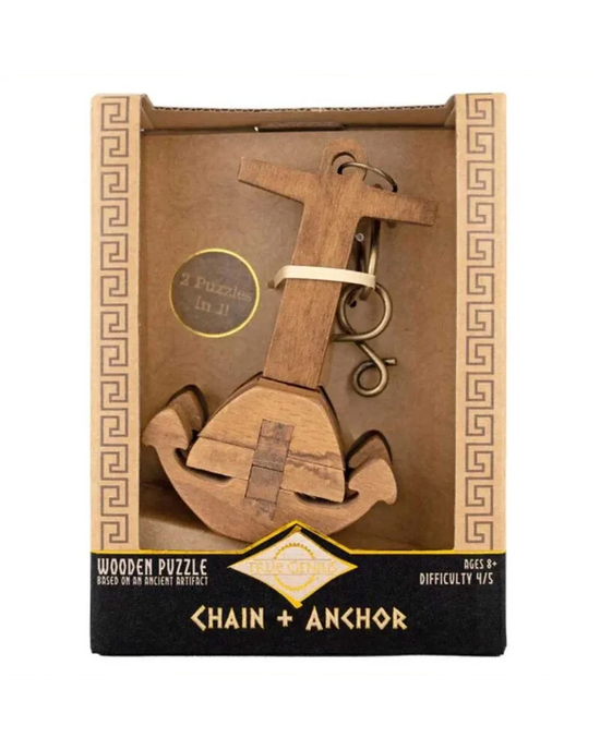 Project Genius Anchor and Chain Disassembly Puzzle Set