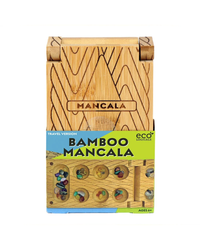 Project Genius Travel Bamboo Mancala Game Toys