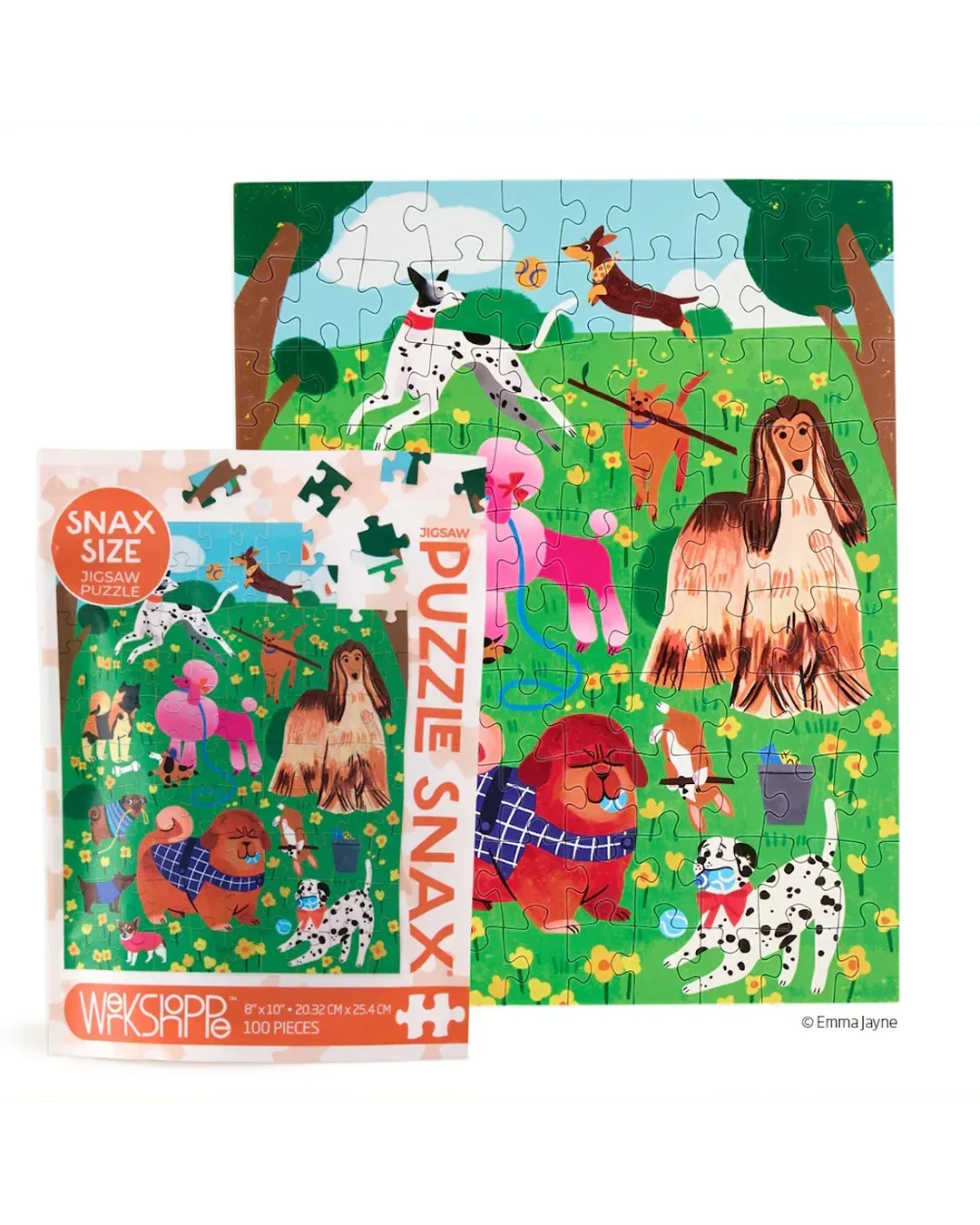 Puppy Park 100 Pce - Puzzle Snax Child Jigsaws