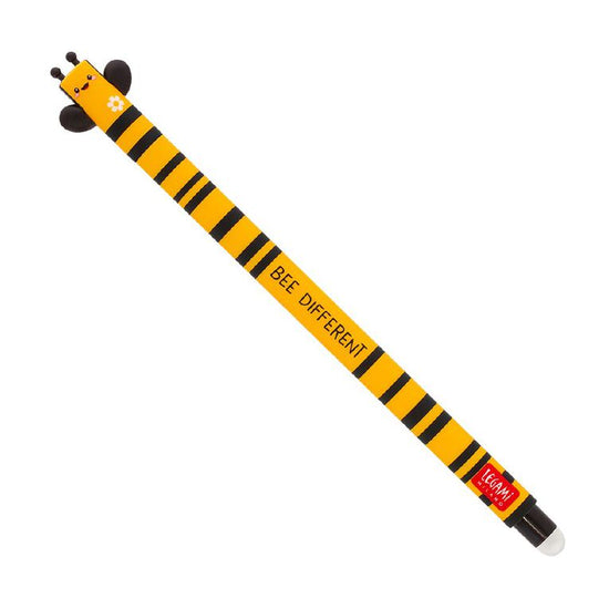Legami Erasable Gel Pen Black: Bee