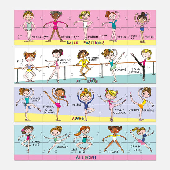 Ballet Class 80 Pce - Jigsaw Puzzle