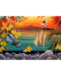 Rangitoto Sunset
