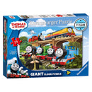 Ravensburger Thomas & Friends Giant Floor 24-piece puzzle box featuring Rebecca and the Sodor engines