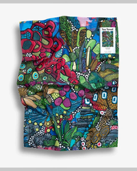 Red Maple Tea Towel
