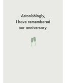 Remembered Our Anniversary - Anniversary Card Anniversary Cards