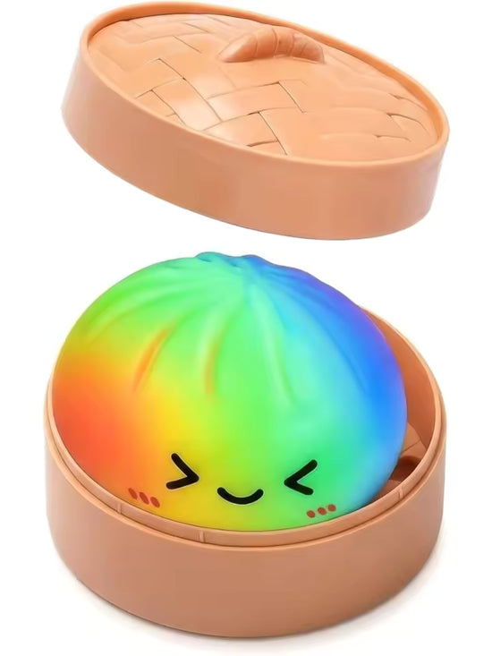 Rainbow Colour Dumpling Squishy