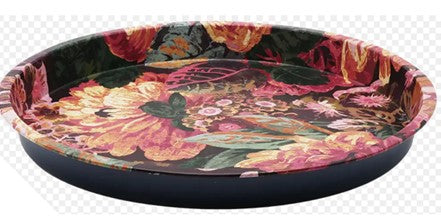 Sanderson - Very Rose & Peony - Round Tin Tray