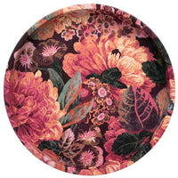 Sanderson - Very Rose & Peony - Round Tin Tray