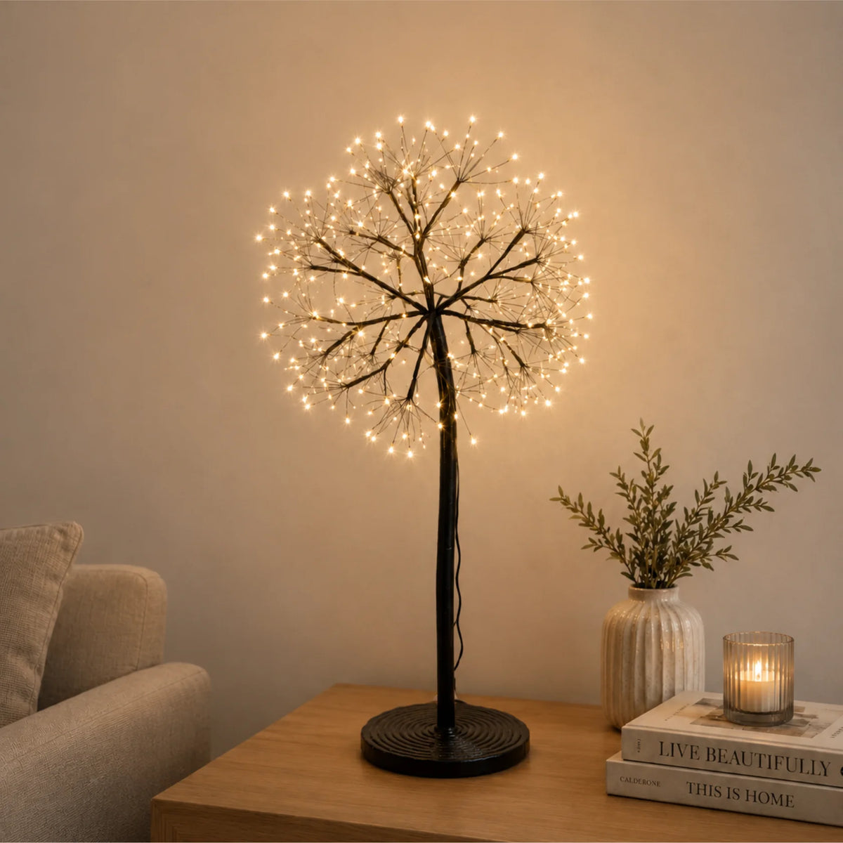 Black Dandelion Tree – 70cm