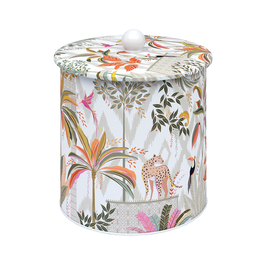 Sara Miller London Palm Garden Biscuit Barrel