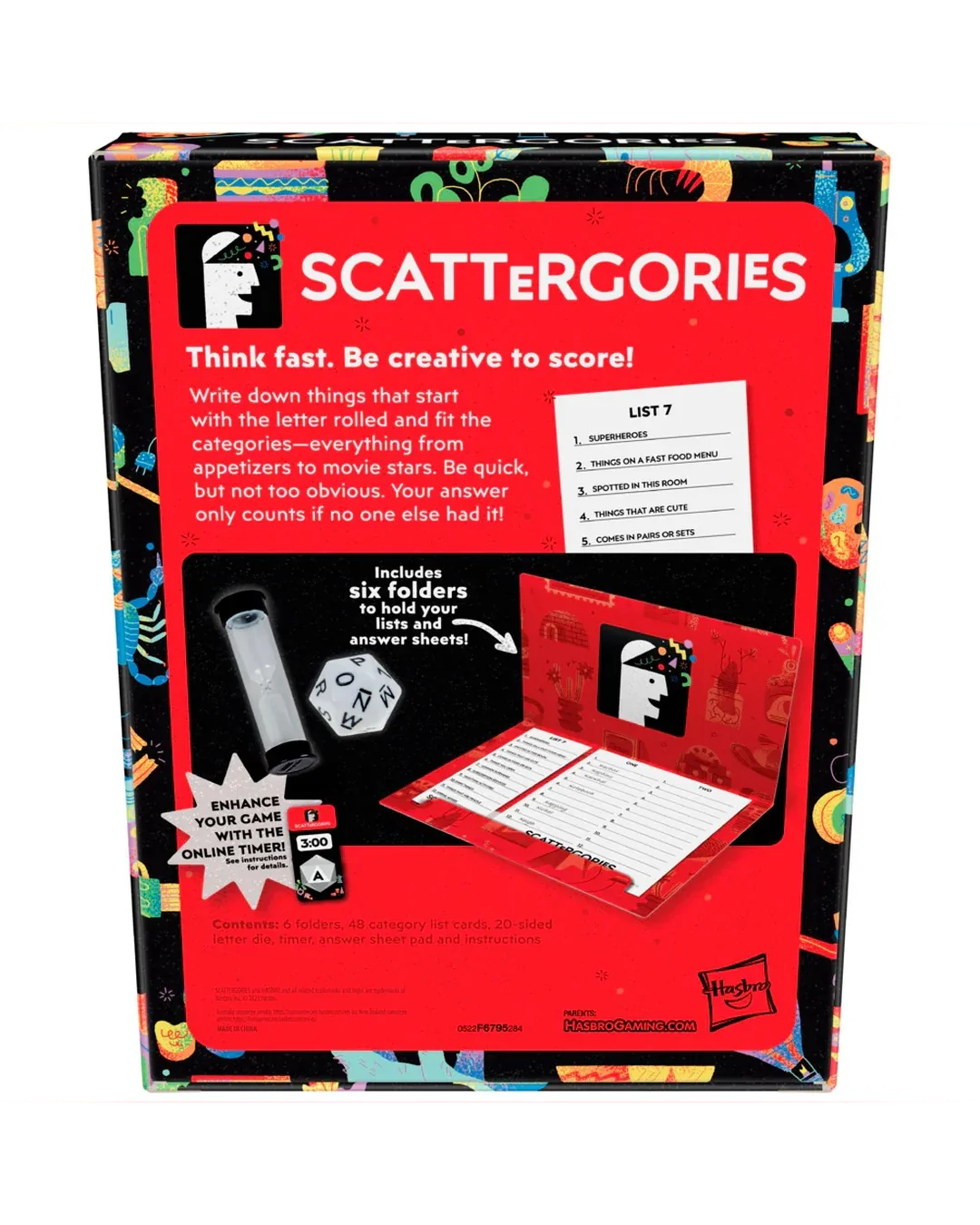 Scattergories - New Edition Board Game