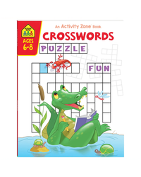 School Zone Activity Zone Crosswords Workbook