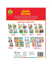 School Zone Activity Zone Hidden Pictures Workbook-2
