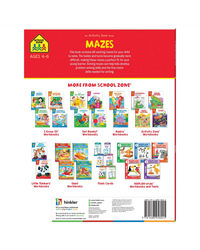 School Zone Activity Zone Mazes Workbook-2