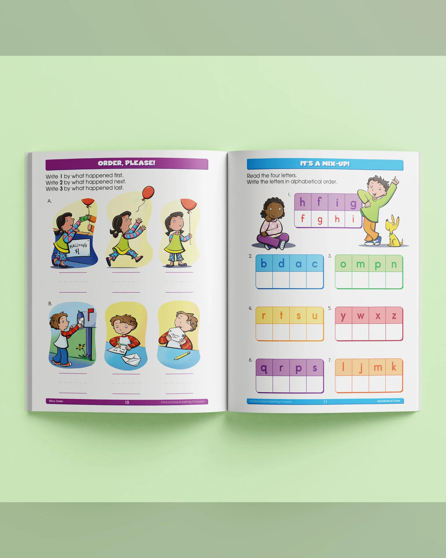 School Zone Beginning Reading I Know It! Workbook-1