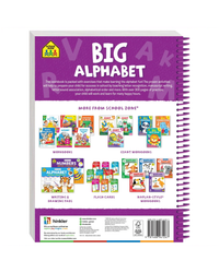 School Zone Big Spiro Alphabet Workbook-1