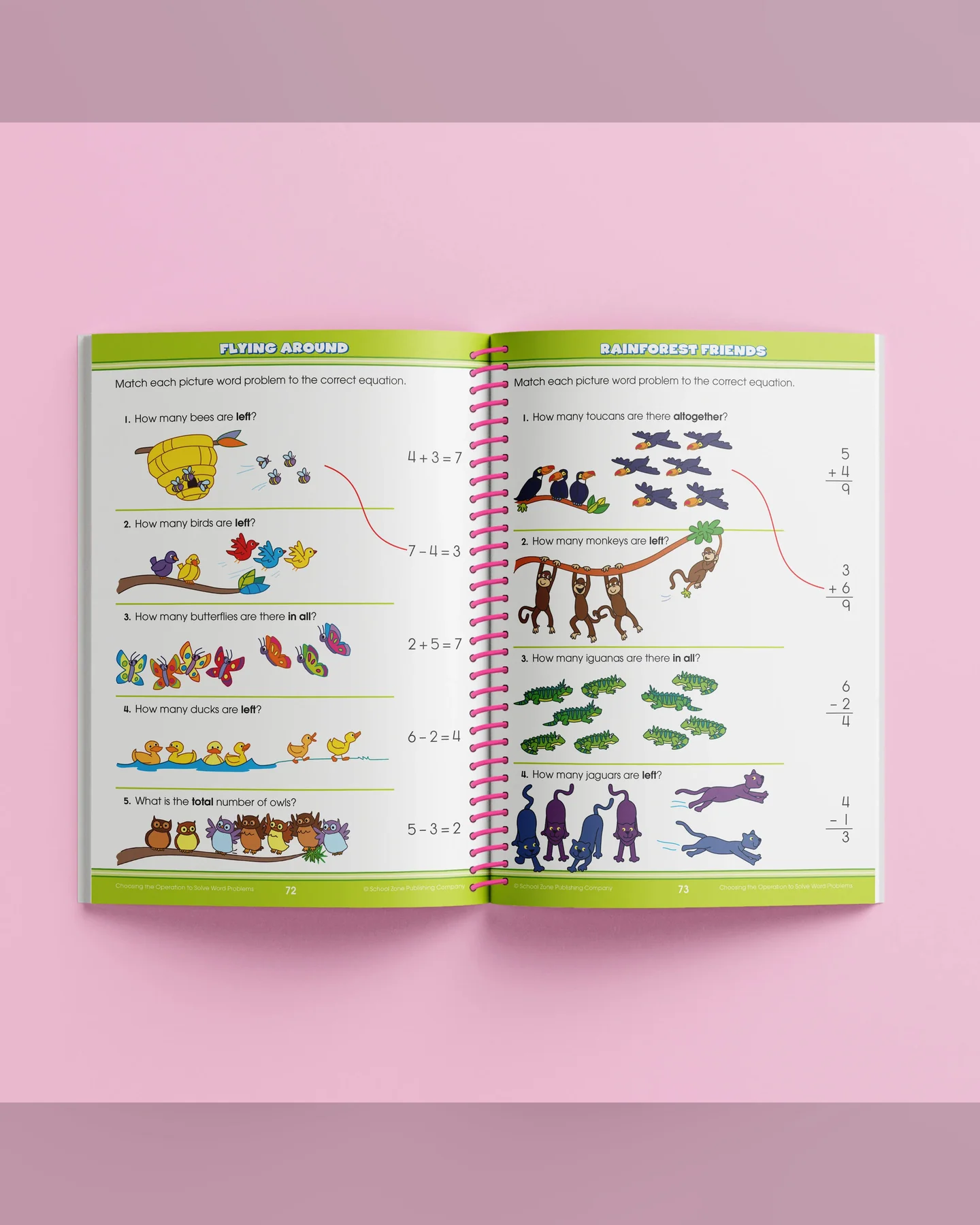 School Zone Big Spiro Maths Workbook-2