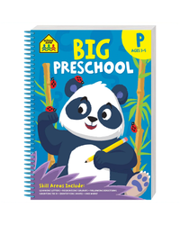 School Zone Big Spiro Preschool Workbook