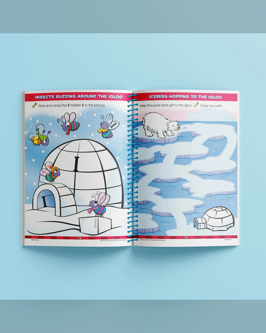 School Zone Big Spiro Preschool Workbook