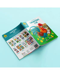 School Zone Get Ready Counting 1-10 Workbook-4