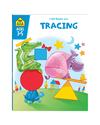 School Zone Get Ready Tracing Workbook