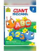 School Zone Giant Preschool Workbook