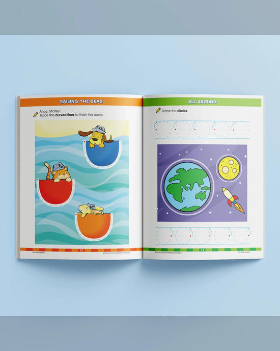 School Zone Giant Preschool Workbook
